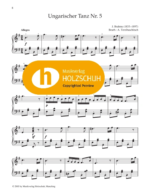 Ungarischer Tanz Nr. 5